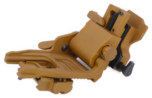 [MNT-LP-CAD-DV-TAN] -DEMO- CADEX Dovetail Flip Up Low Profile Mount Tan